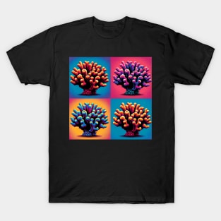 Pop Flowerpot Coral - Cool Underwater T-Shirt